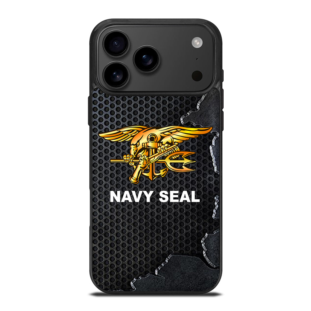 US NAVY SEAL LOGO METAL iPhone 17 Pro Max Case Cover