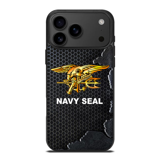 US NAVY SEAL LOGO METAL iPhone 17 Pro Max Case Cover