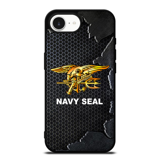 US NAVY SEAL LOGO METAL iPhone 16e Case Cover