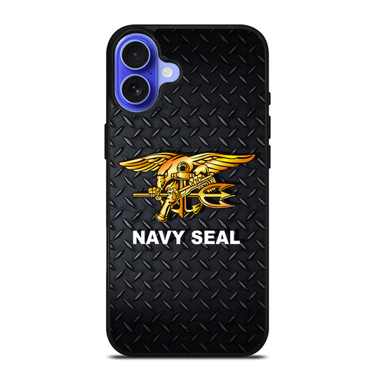 US NAVY SEAL PLATE LOGO iPhone 16 Case Cover