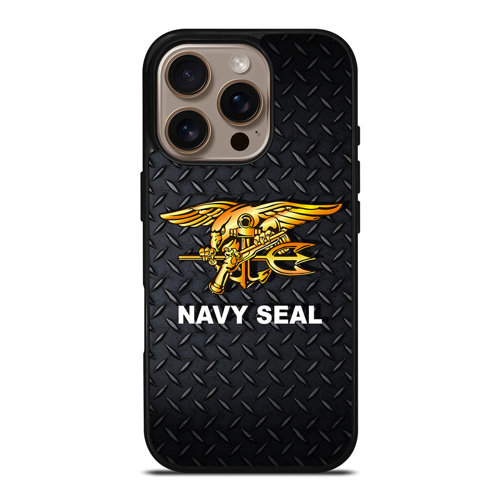 US NAVY SEAL PLATE LOGO iPhone 16 Pro Case Cover