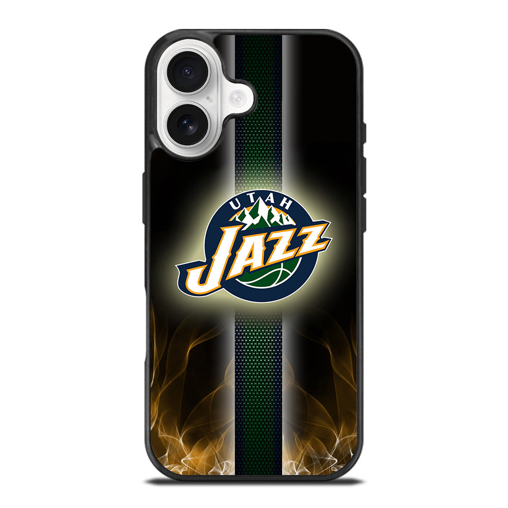 UTAH JAZZ FLAME LOGO iPhone 17 Case Cover