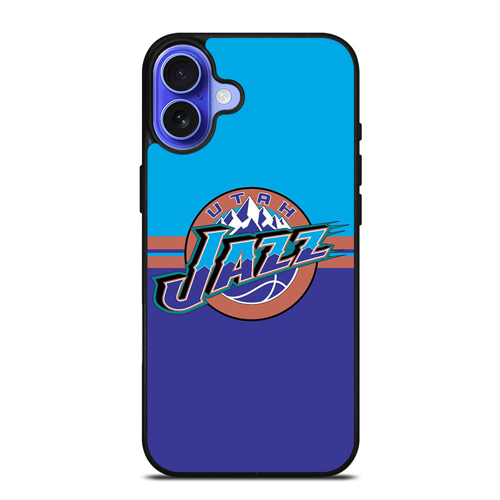 UTAH JAZZ LOGO BASKETBALL iPhone 16 Case Cover