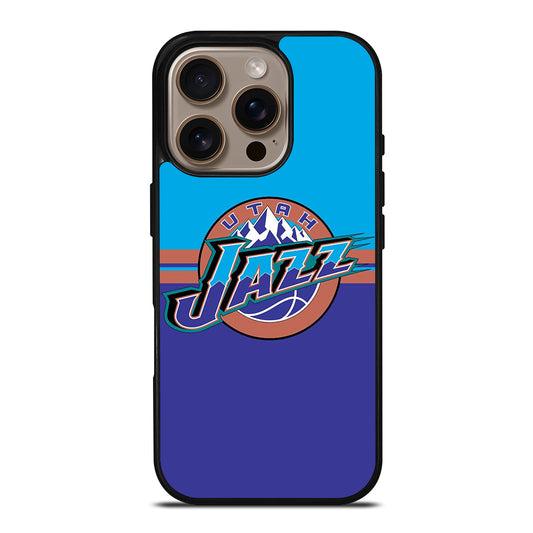 UTAH JAZZ LOGO BASKETBALL iPhone 16 Pro Case Cover