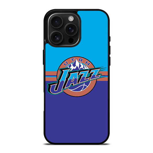 UTAH JAZZ LOGO BASKETBALL iPhone 16 Pro Max Case Cover