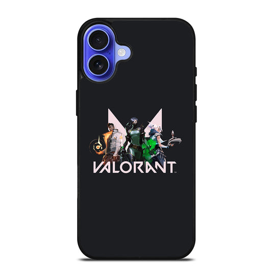 VALORANT LOGO CHARACTER iPhone 16 Case Cover