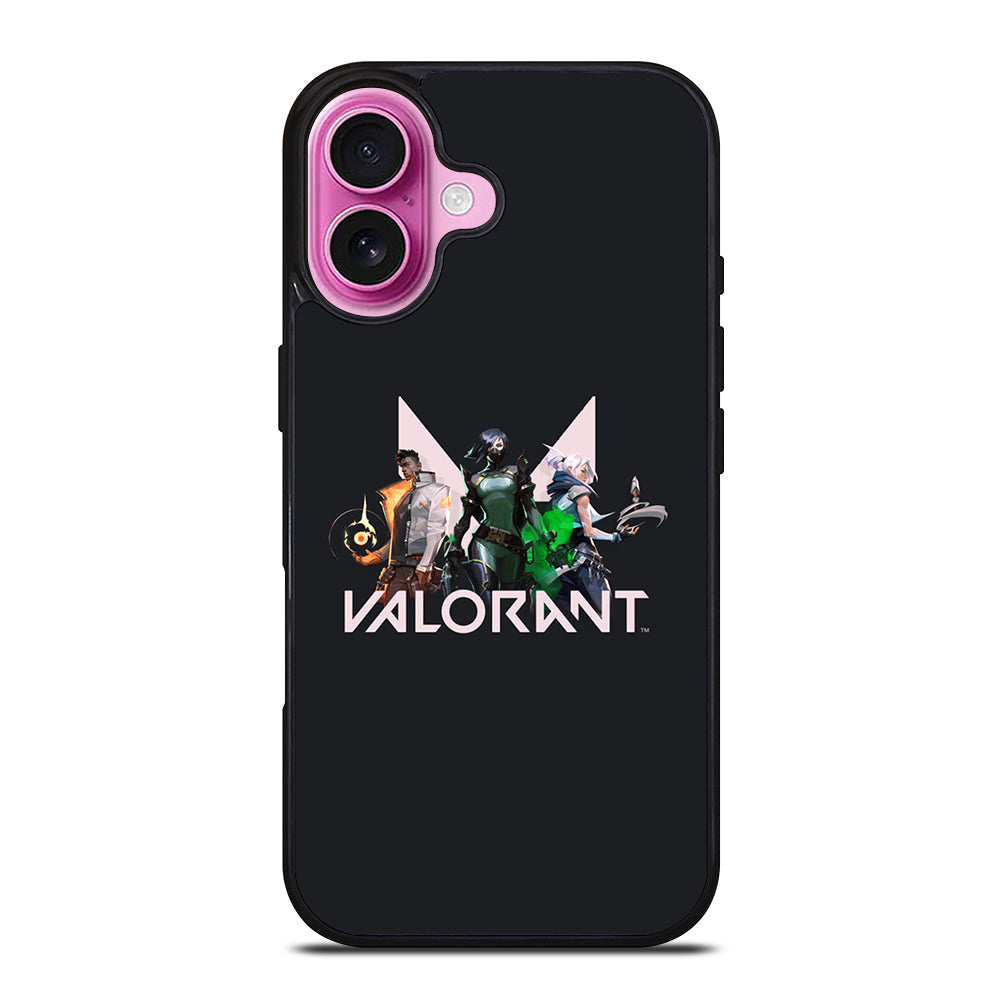 VALORANT LOGO CHARACTER iPhone 16 Plus Case Cover