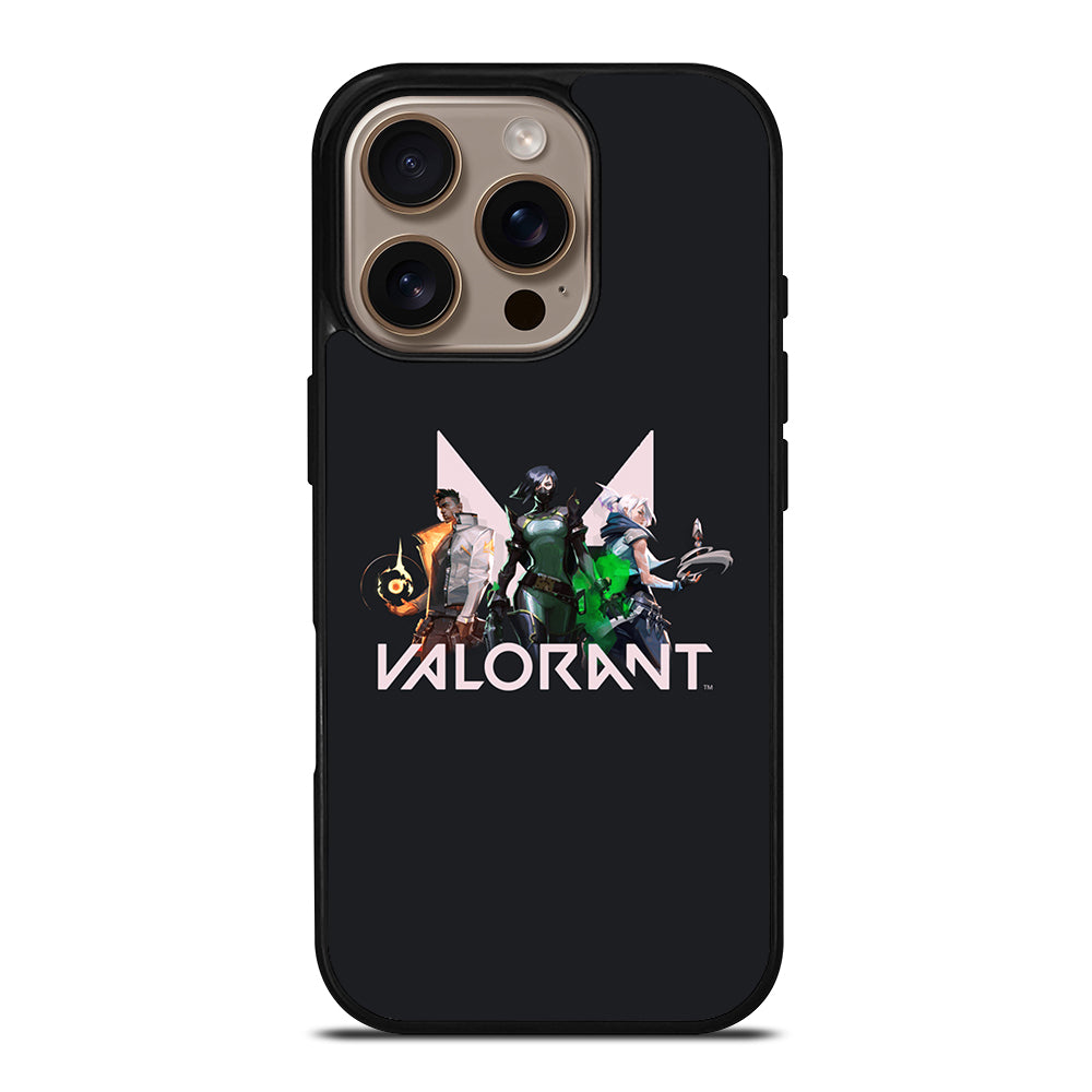 VALORANT LOGO CHARACTER iPhone 16 Pro Case Cover