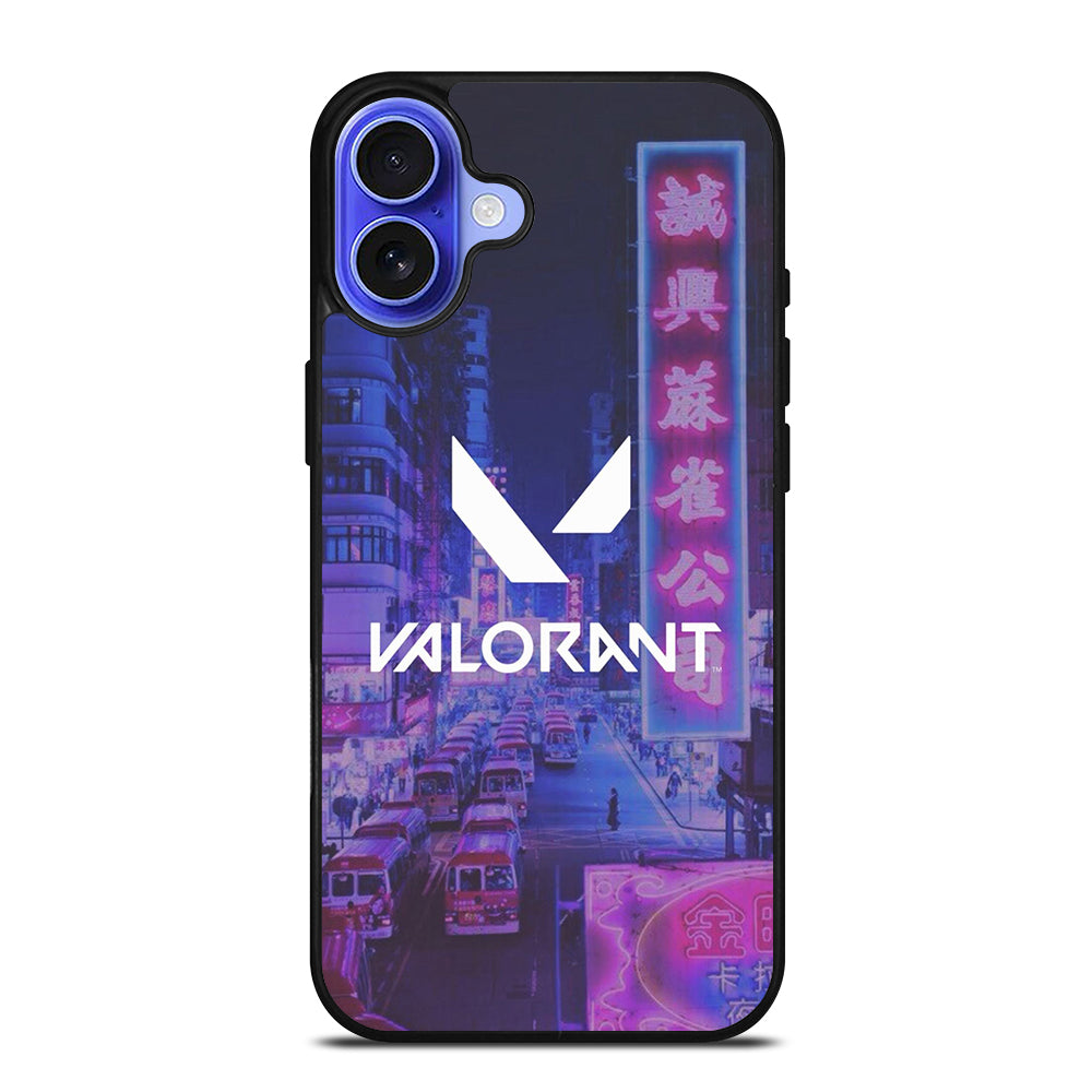 VALORANT LOGO CITY iPhone 16 Case Cover