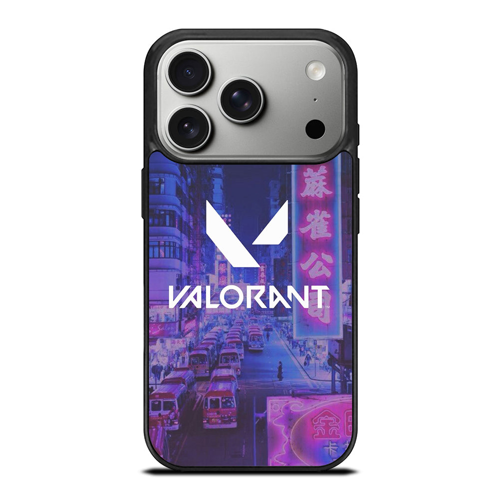 VALORANT LOGO CITY iPhone 17 Pro Case Cover