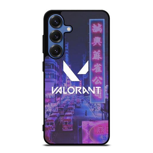 VALORANT LOGO CITY Samsung Galaxy S25 Case Cover