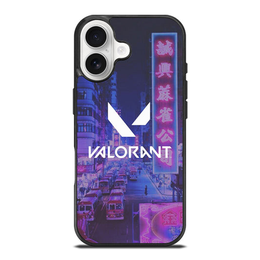 VALORANT LOGO CITY iPhone 17 Case Cover