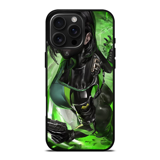 VALORANT VIPER ART iPhone 16 Pro Max Case Cover