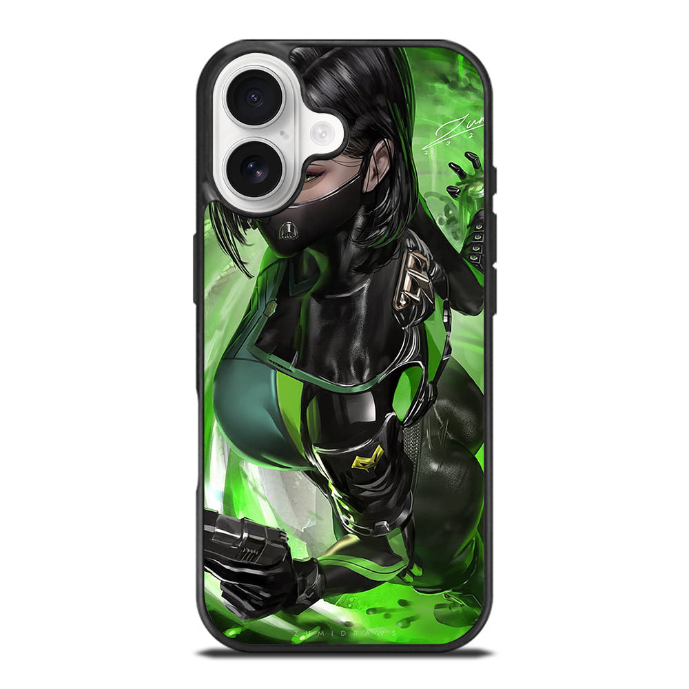VALORANT VIPER ART iPhone 17 Case Cover