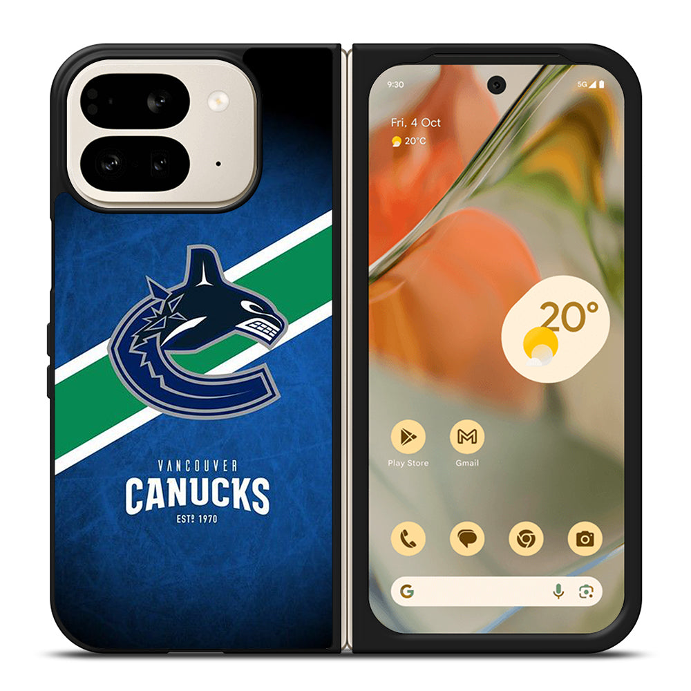 VANCOUVER CANUCKS NHL LOGO 2 Google Pixel 9 Pro Fold Case Cover