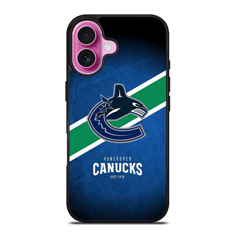 VANCOUVER CANUCKS NHL LOGO 2 iPhone 16 Plus Case Cover