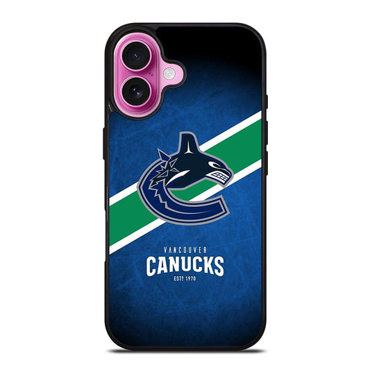 VANCOUVER CANUCKS NHL LOGO 2 iPhone 16 Plus Case Cover