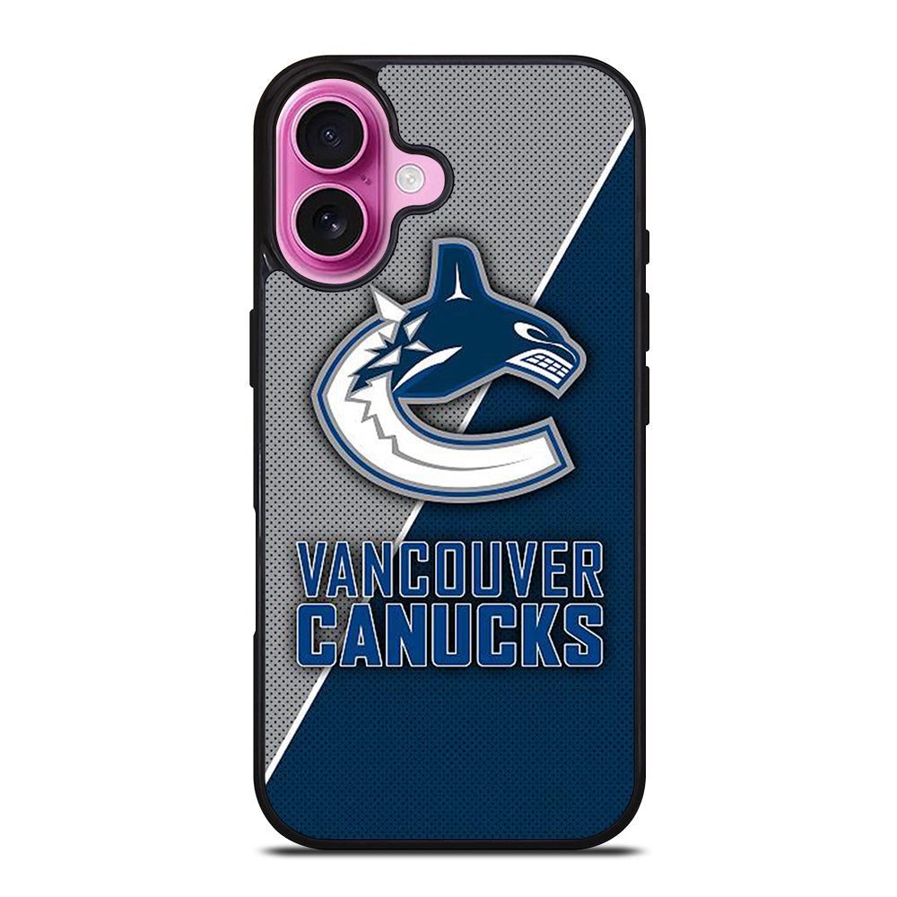 VANCOUVER CANUCKS NHL LOGO 3 iPhone 16 Plus Case Cover