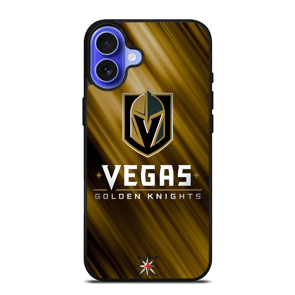 VEGAS GOLDEN KNIGHTS LOGO HOCKEY 3 iPhone 16 Case Cover