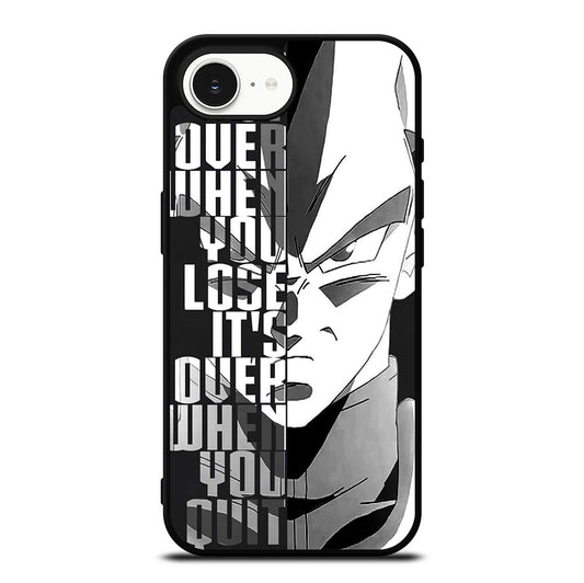 VEGETA DRAGON BALL QUOTE iPhone 16e Case Cover