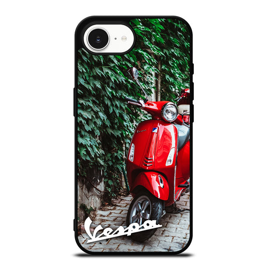 VESPA PIAGGIO RED MOTORCYCLE iPhone 16e Case Cover