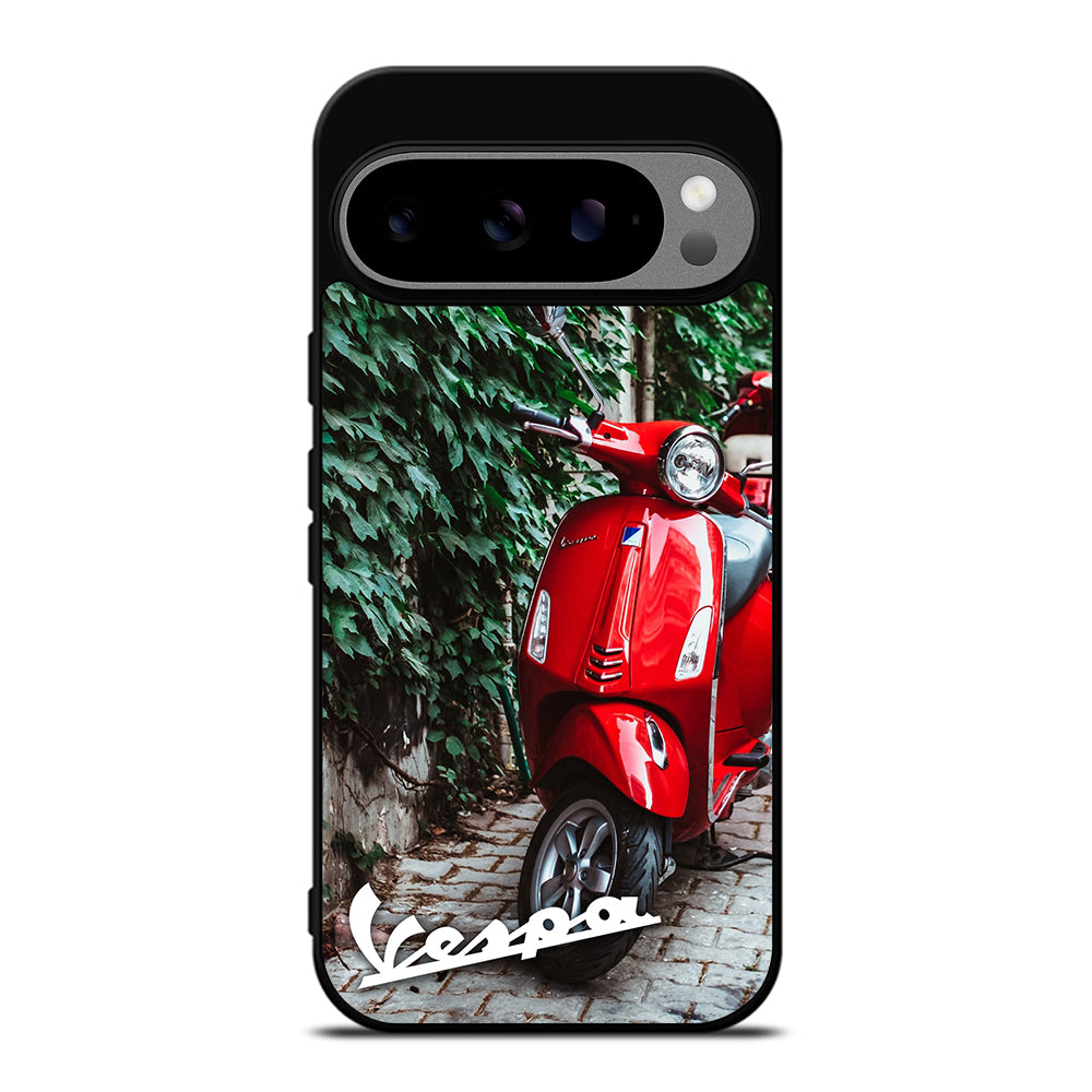 VESPA PIAGGIO RED MOTORCYCLE Google Pixel 9 Pro XL Case Cover