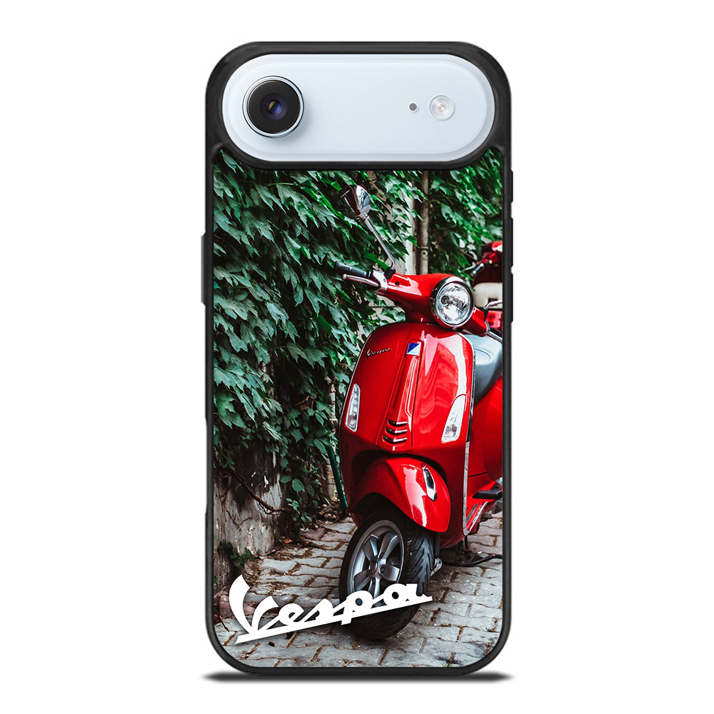 VESPA PIAGGIO RED MOTORCYCLE iPhone Air Case Cover