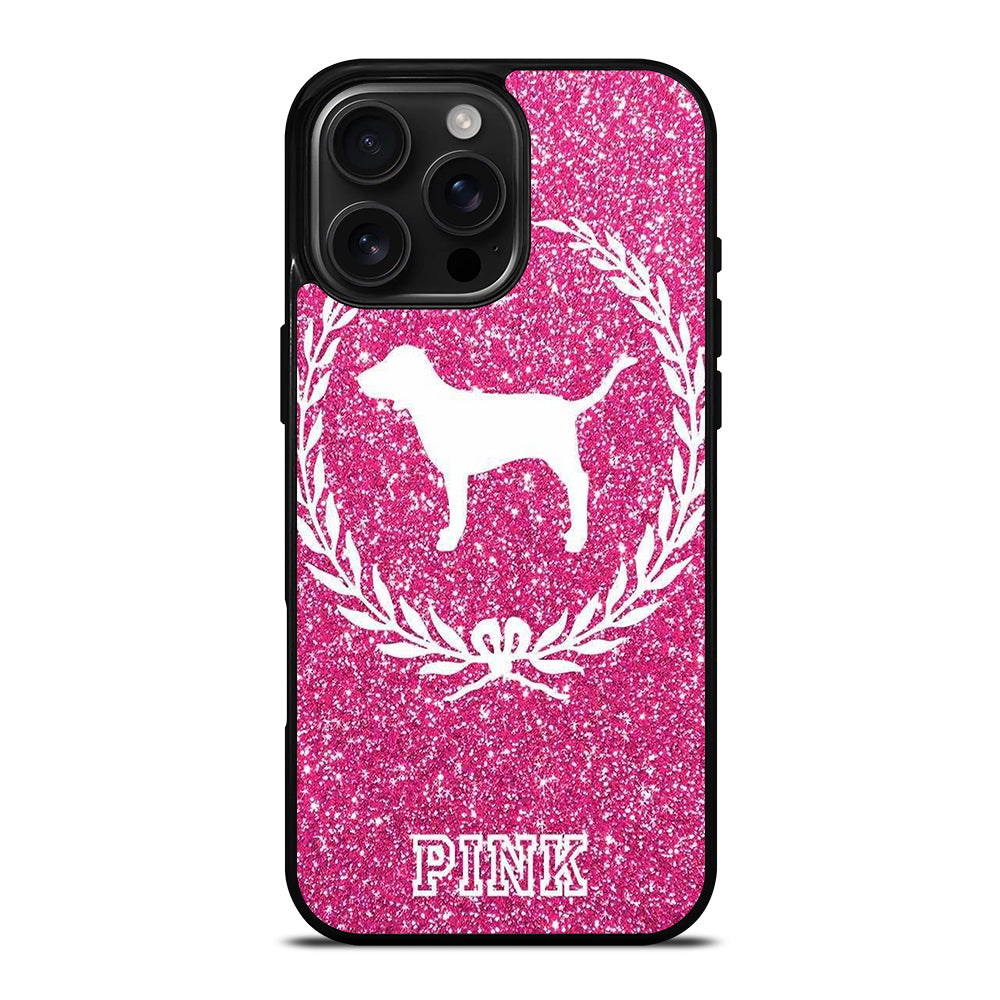 VICTORIA'S SECRET PINK DOG iPhone 16 Pro Max Case Cover