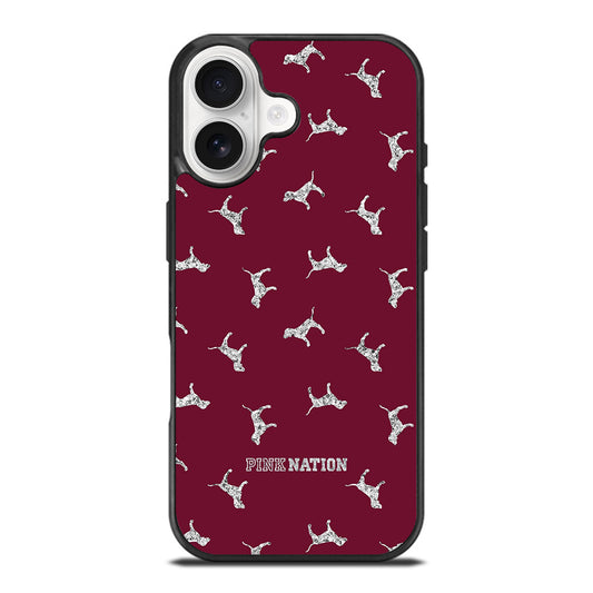 VICTORIA'S SECRET PINK NATION DOG iPhone 17 Case Cover