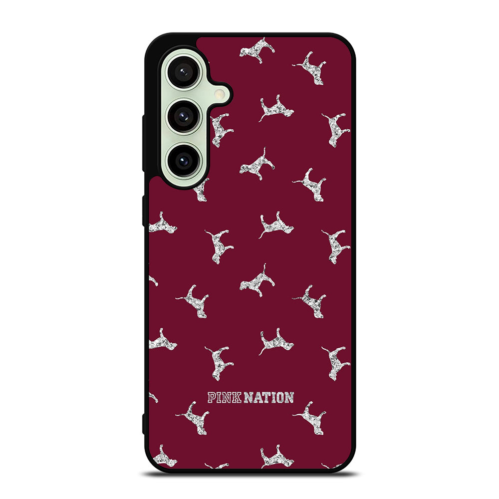 VICTORIA'S SECRET PINK NATION DOG Samsung Galaxy S24 FE Case Cover