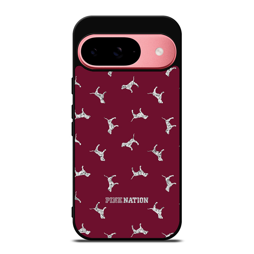 VICTORIA'S SECRET PINK NATION DOG Google Pixel 9 Case Cover