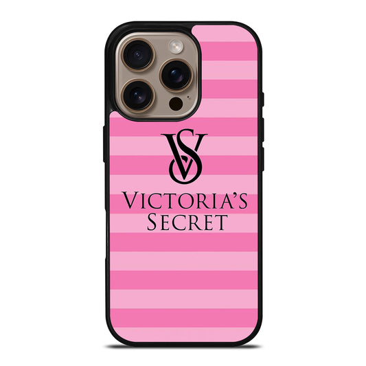 VICTORIA'S SECRET STRIPE iPhone 16 Pro Case Cover