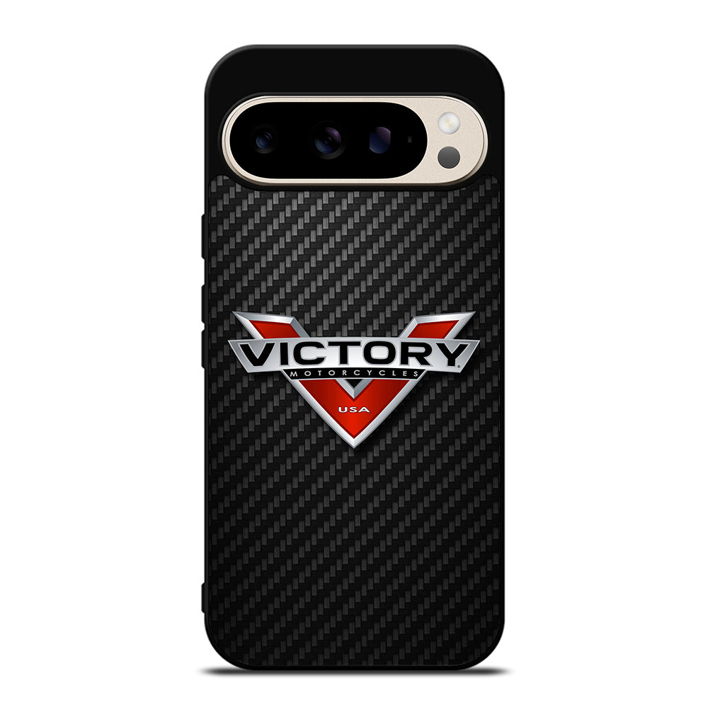 VICTORY MOTORCYCLES CARBON LOGO 2 Google Pixel 9 Pro Case Cover