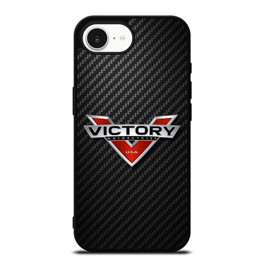 VICTORY MOTORCYCLES CARBON LOGO 2 iPhone 16e Case Cover