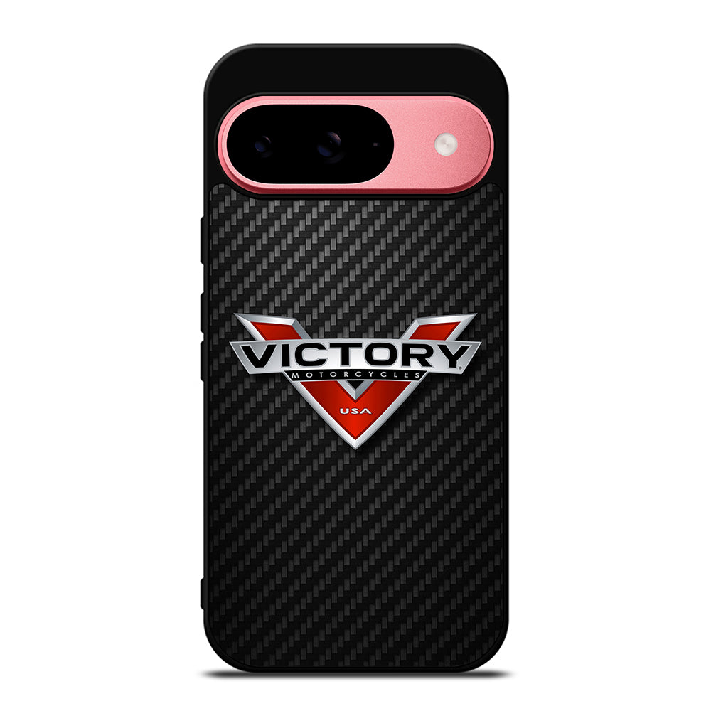 VICTORY MOTORCYCLES CARBON LOGO 2 Google Pixel 9 Case Cover