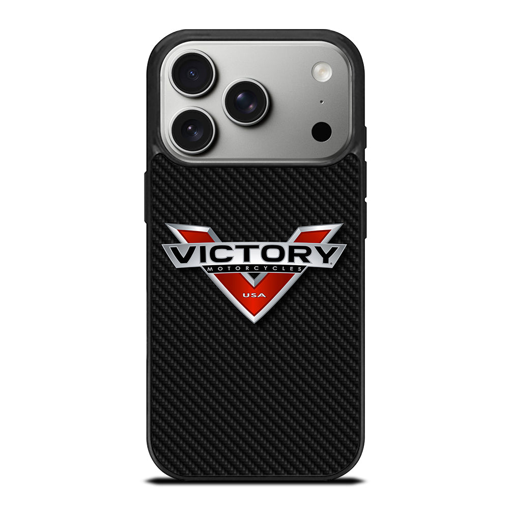 VICTORY MOTORCYCLES CARBON LOGO iPhone 17 Pro Case Cover