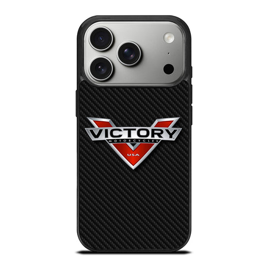 VICTORY MOTORCYCLES CARBON LOGO iPhone 17 Pro Case Cover