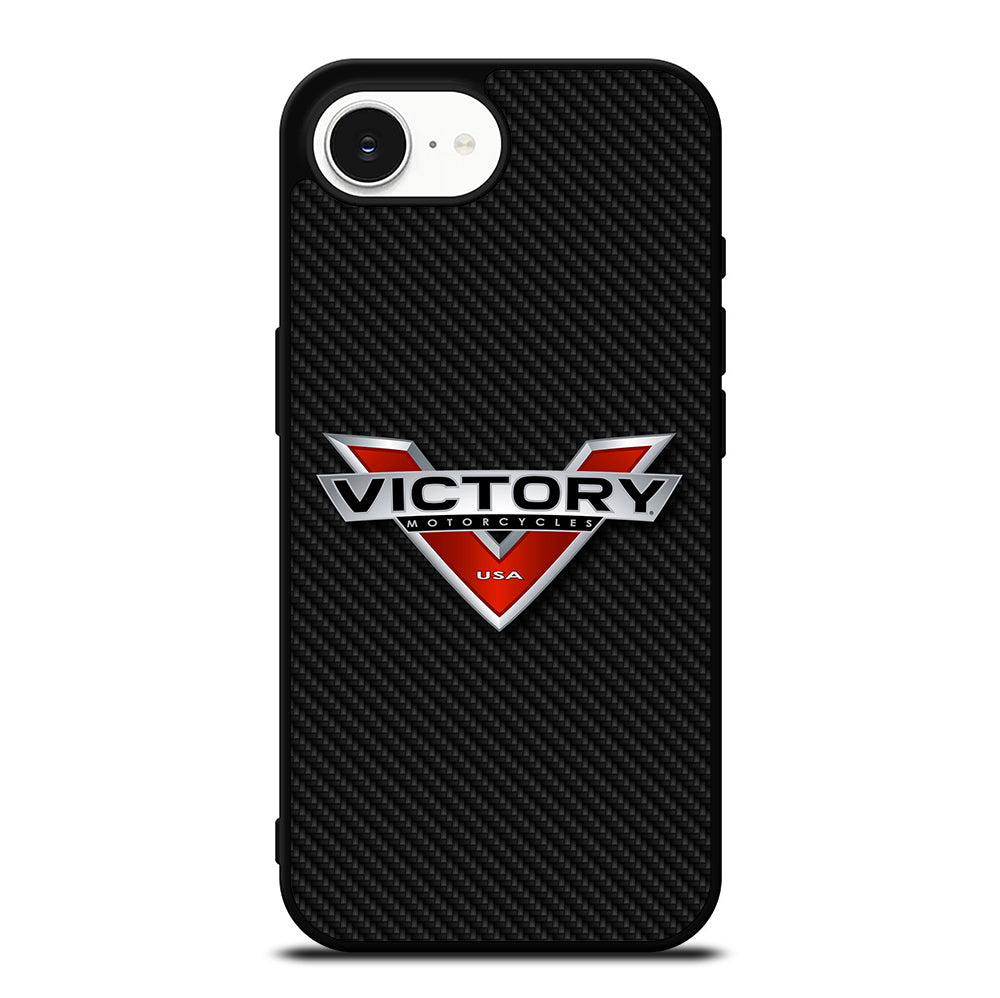 VICTORY MOTORCYCLES CARBON LOGO iPhone 16e Case Cover