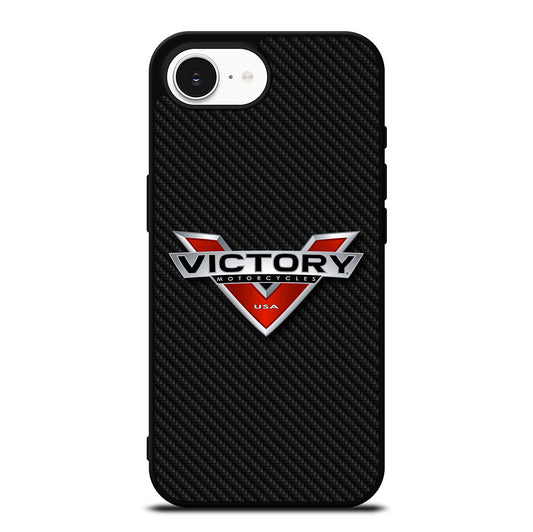 VICTORY MOTORCYCLES CARBON LOGO iPhone 16e Case Cover