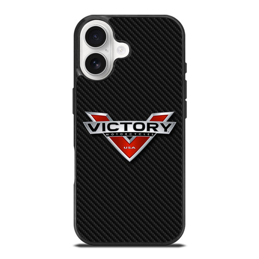 VICTORY MOTORCYCLES CARBON LOGO iPhone 17 Case Cover