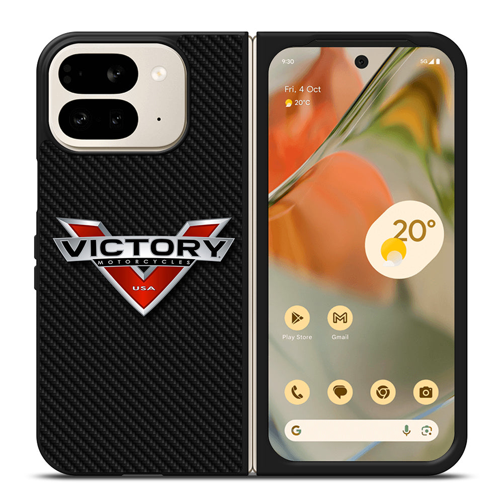 VICTORY MOTORCYCLES CARBON LOGO Google Pixel 9 Pro Fold Case Cover