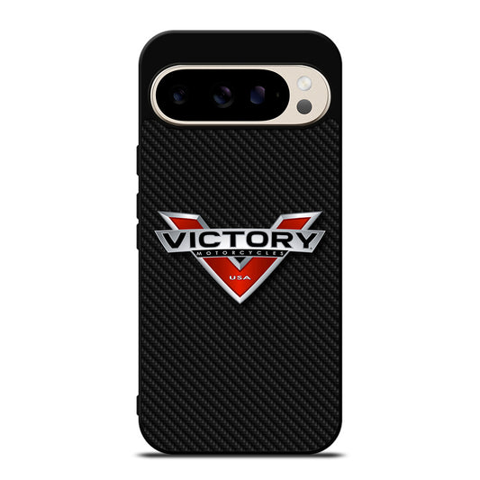 VICTORY MOTORCYCLES CARBON LOGO Google Pixel 9 Pro Case Cover