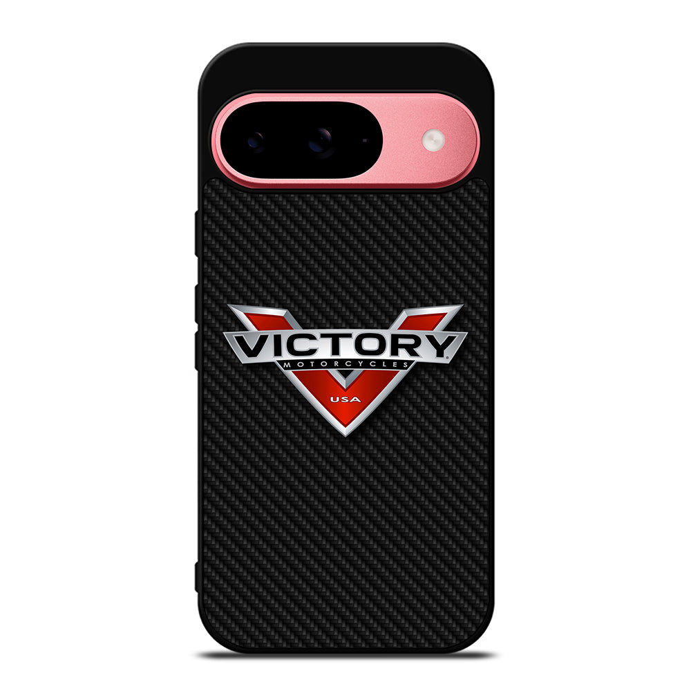 VICTORY MOTORCYCLES CARBON LOGO Google Pixel 9 Case Cover