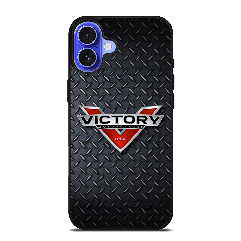 VICTORY MOTORCYCLES METAL LOGO iPhone 16 Case Cover