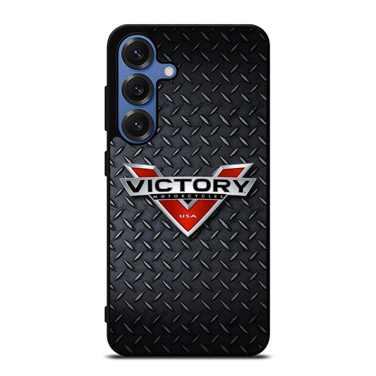 VICTORY MOTORCYCLES METAL LOGO Samsung Galaxy S25 Case Cover