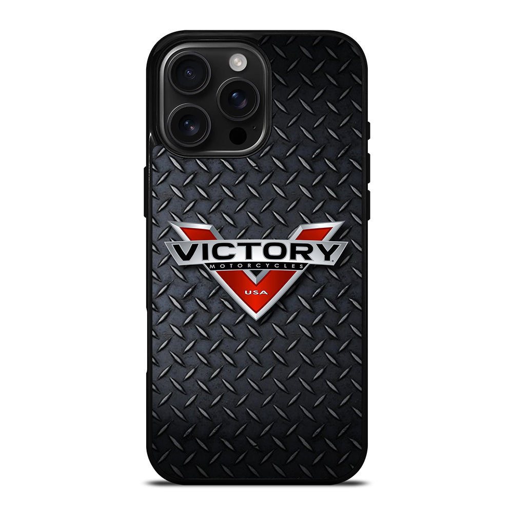 VICTORY MOTORCYCLES METAL LOGO iPhone 16 Pro Max Case Cover