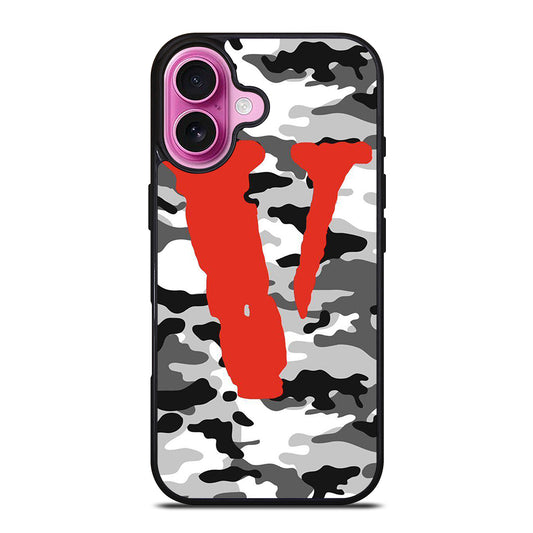 VLONE CAMO LOGO 2 iPhone 16 Plus Case Cover