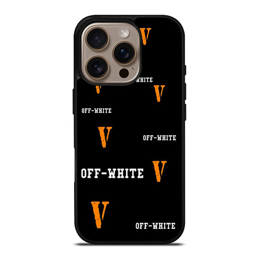 VLONE OFF WHITE iPhone 16 Pro Case Cover