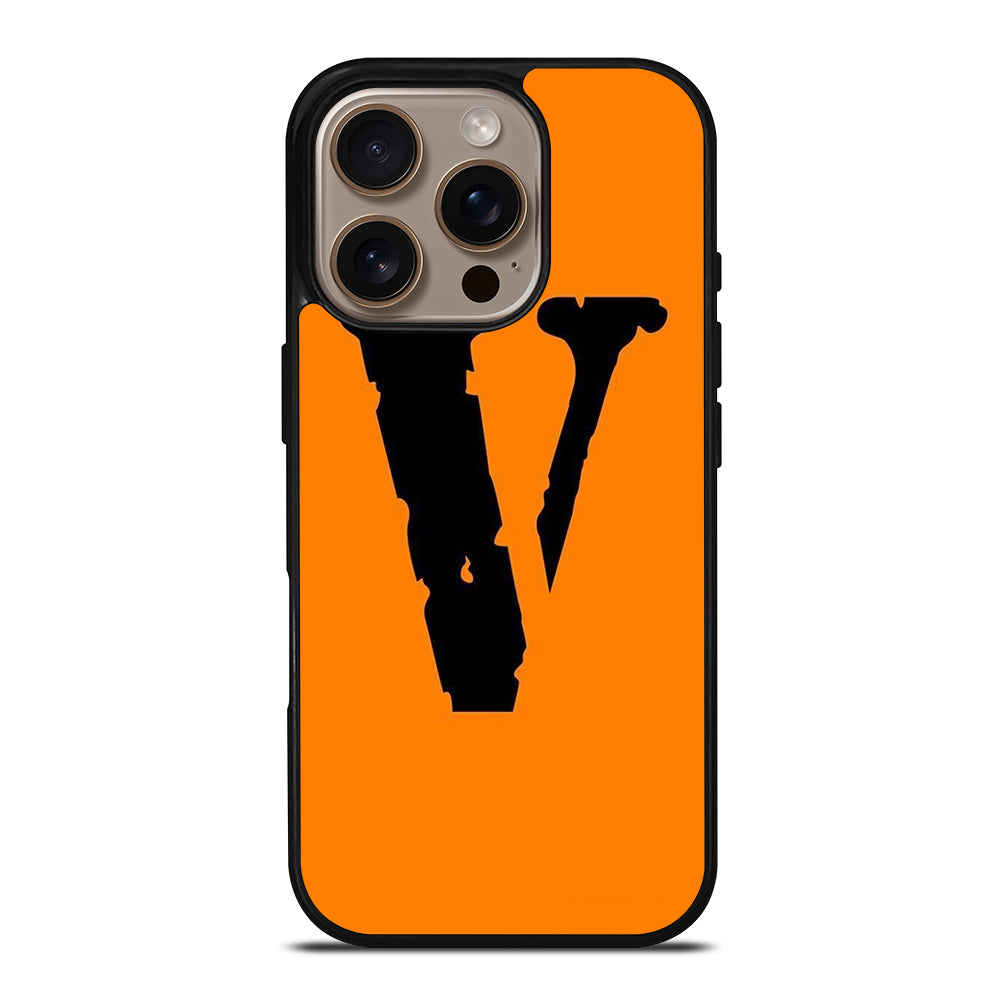 VLONE ORANGE iPhone 16 Pro Case Cover