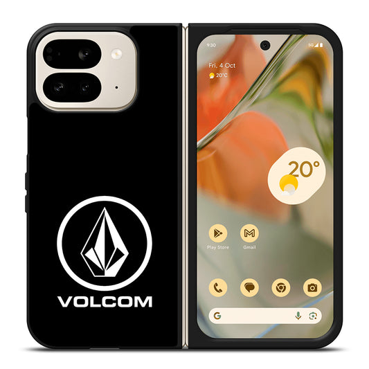 VOLCOM LOGO BLACK Google Pixel 9 Pro Fold Case Cover